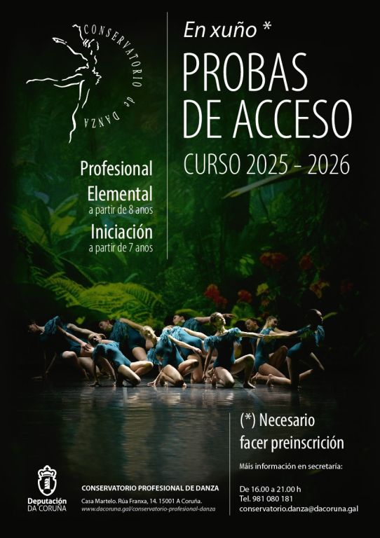 Probas de acceso 2025-2026