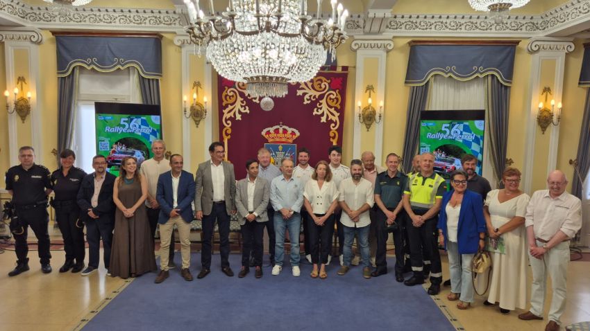 A Deputación da Coruña apoia ao Rallye de Ferrol, que celebra este ano a súa 56ª edición con 125 pilotos participantes
