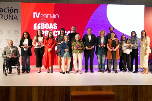 A Deputación da Coruña premia o traballo das entidades sociais da provincia
