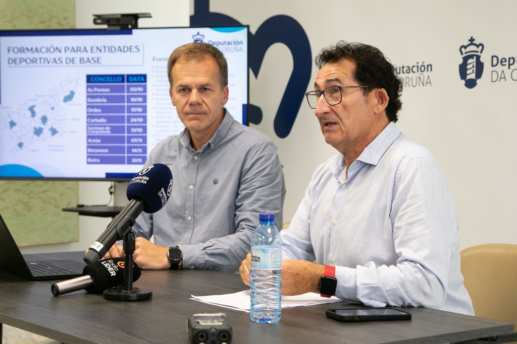 A Deputación da Coruña presenta un programa de formación para as entidades deportivas de base da provincia