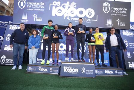 A Deputación e a Federación Galega de Atletismo reforzan a súa colaboración para impulsar as carreiras populares na provincia