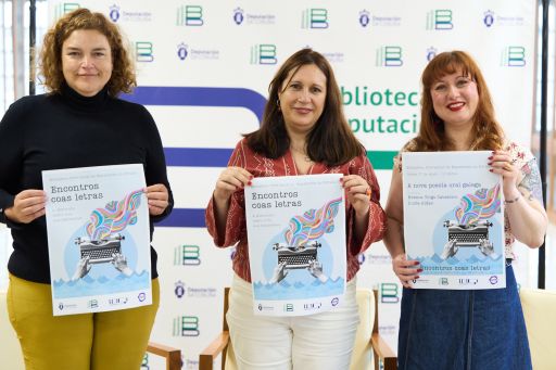 Cultura da Deputación e a Asociación Galega de Escritoras e Escritores promoven “Encontros coas Letras” en 7 bibliotecas da provincia