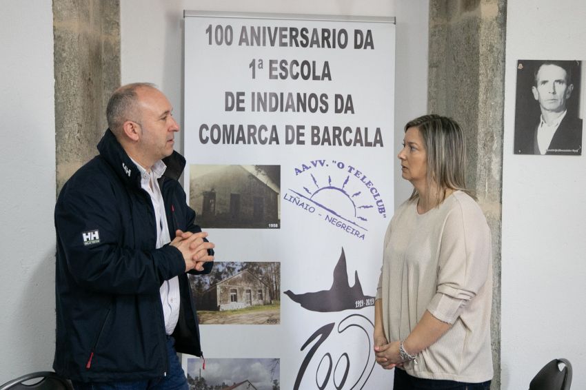 A Deputación apoia á Asociación de Veciños de Liñaio (Negreira) nas melloras da antiga escola que serve como local social da parroquia