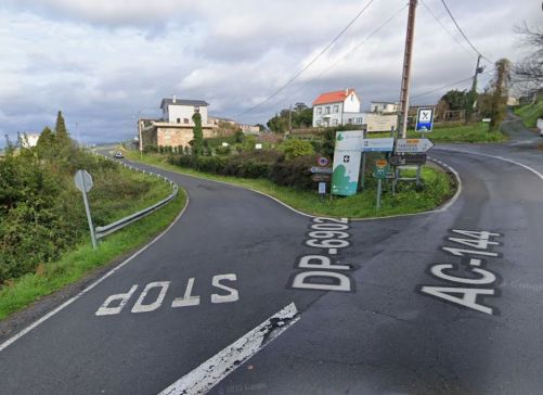 A Deputación da Coruña inicia as obras de mellora do firme na estrada provincial DP 6902, en Pontedeume