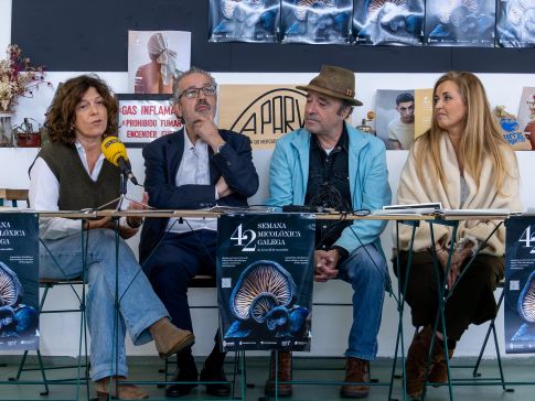 Presentación da 42 Semana Micolóxica Galega que se celebrará na Coruña do 15 ao 23 de novembro