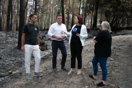 A Deputación e Concello de Carnota dan un novo paso para a renovación integral do alumeado público do municipio