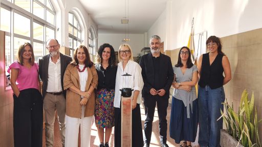 A obra “Intervalo 2024”, da compostelá Ana Gesto, gañadora do XIX Certame de arte “Isaac Díaz Pardo” da Deputación