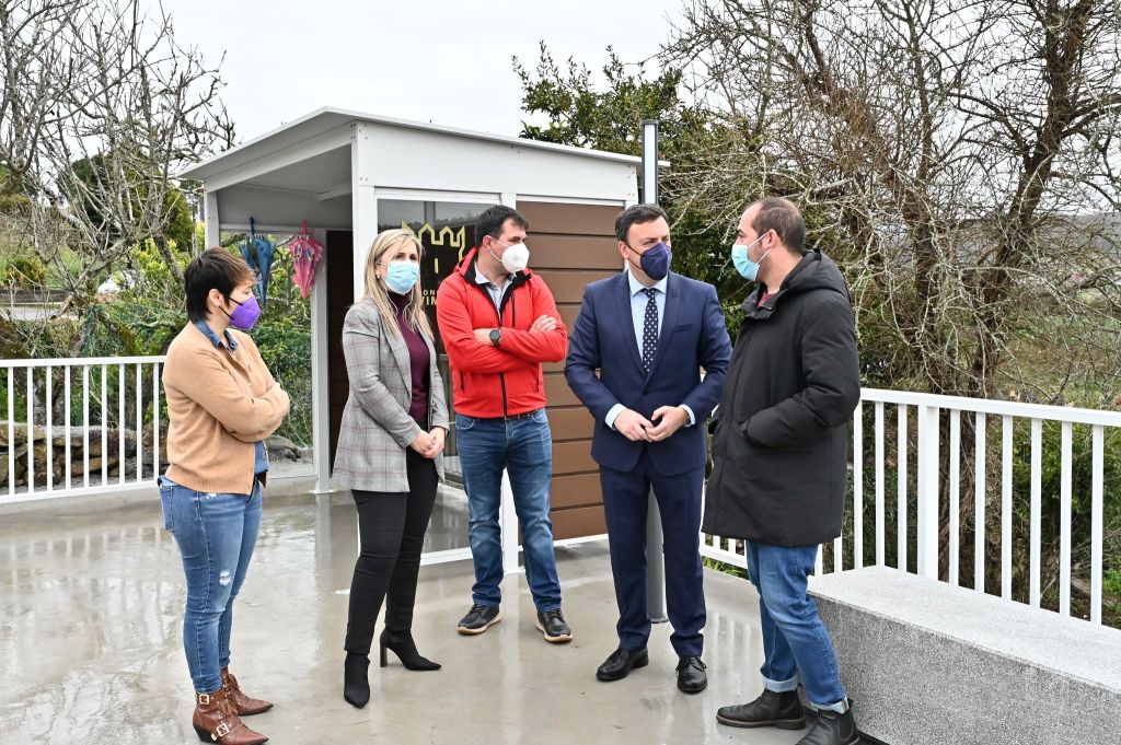 A Deputación completa as obras de mellora da seguridade viaria en Tufións (Vimianzo)