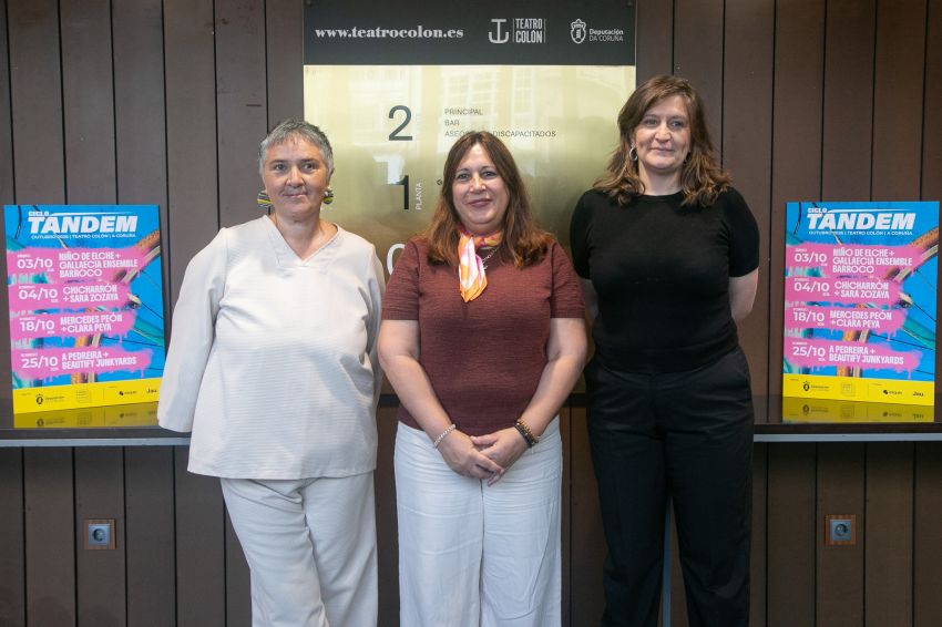 A Deputación presenta o ciclo Tándem, unha programación que conecta a creación musical galega con propostas de vangarda da Península