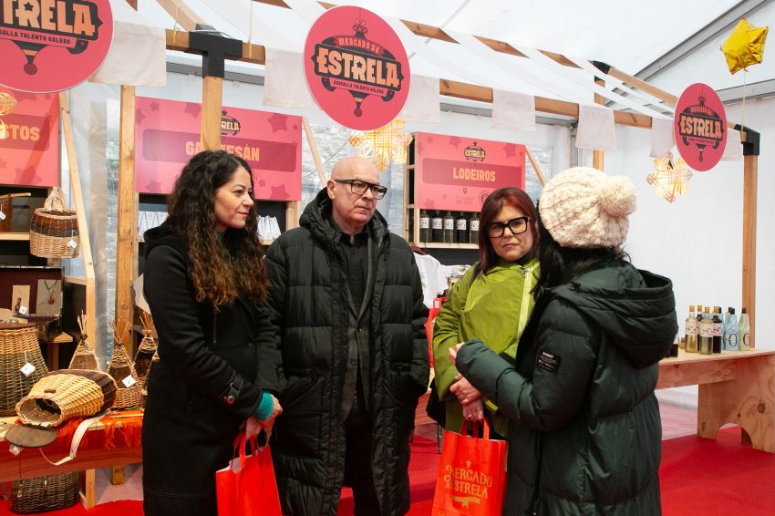 A Deputación da Coruña achega ‘A paisaxe que sabe’ ao Mercado da Estrela como escaparate do produto e do territorio
