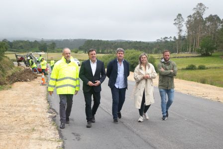 A Deputación da Coruña agarda a autorización de ADIF para poder executar a mellora do punto negro da estrada DP-0810 en San Paio, Bergondo
