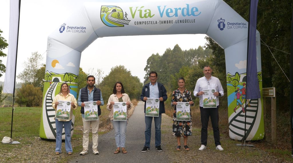 A II Carreira Camiño da Vía Verde une deporte, lecer e natureza o domingo 28 de setembro