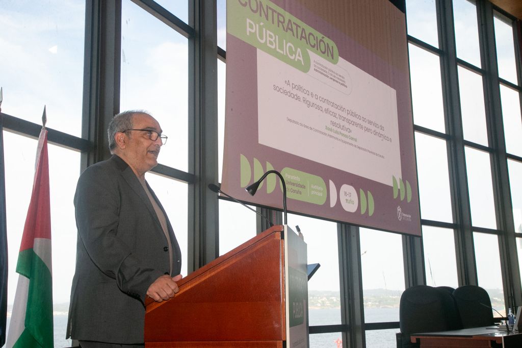 Penas defende a contratación pública como un “motor económico” e sitúaa como unha ferramenta “de equilibrios”