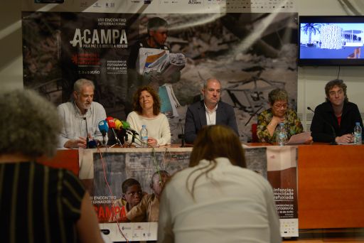 Os xardíns de Méndez Núñez acollerán o oitavo encontro internacional Acampa pola Paz os días 7, 8 e 9 de xuño