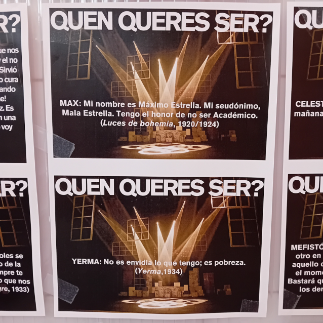 Quen queres ser?