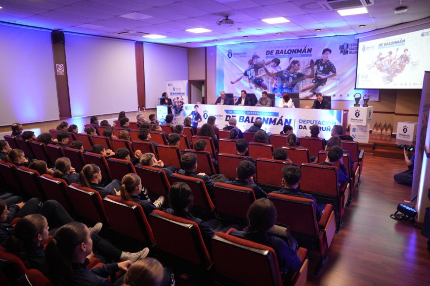 Presentado o III Torneo Internacional de Balonmán Deputación da Coruña