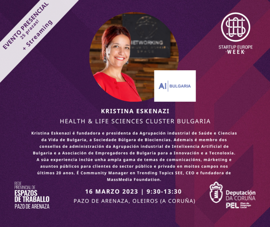 A Deputación reúne no Pazo de Arenaza a persoas emprendedoras do ámbito tecnolóxico con motivo da Startup Europe Week