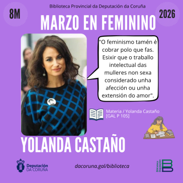 Marzo en feminino: Yolanda Castaño