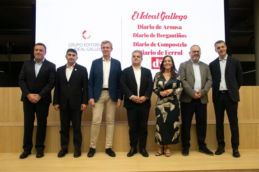 A Deputación da Coruña celebra a nova etapa do Grupo Editorial El Ideal Gallego
