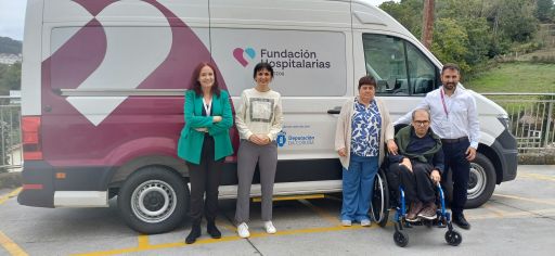 A Deputación entrega un vehículo á Fundación Hospitalarias Betanzos para favorecer a autonomía e a participación das persoas con discapacidade intelectual