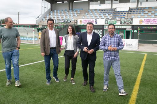 Valentín González Formoso destaca en Santa Comba o papel do Plan Único na mellora dos servizos e infraestruturas municipais