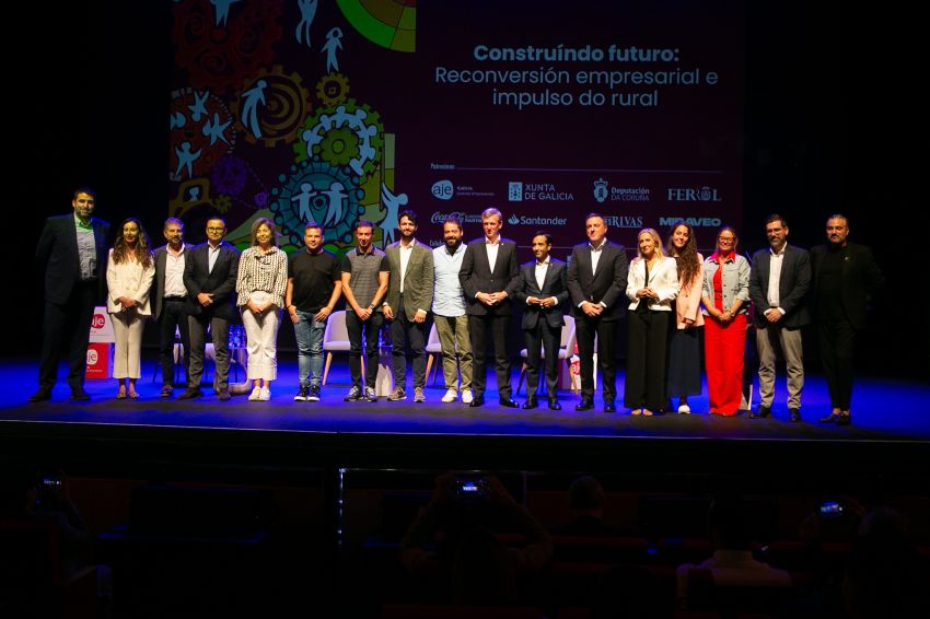 A Deputación da Coruña reivindica o rural como espazo de oportunidade empresarial no Congreso Anual da AJE Galicia