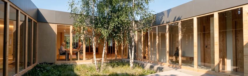 A Deputación presenta o proxecto arquitectónico que dará forma á Casa de Acompañamento aos Maiores (CAM) Pardo Bazán das Pontes, a primeira da provincia
