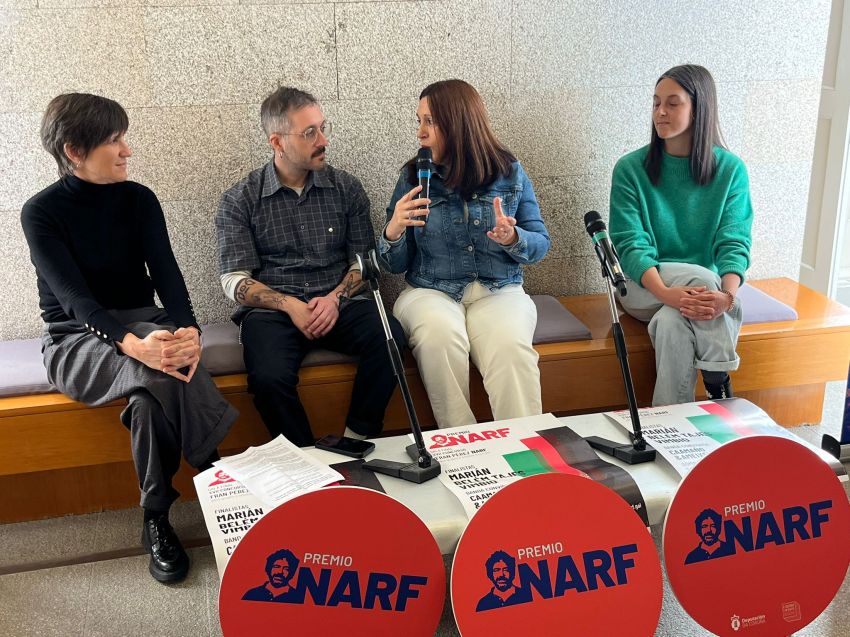 Este domingo 2 de novembro, gala final do Premio Narf con Marián, Belém Tajes e Vimbio, e Caamaño&Ameixeiras como banda convidada