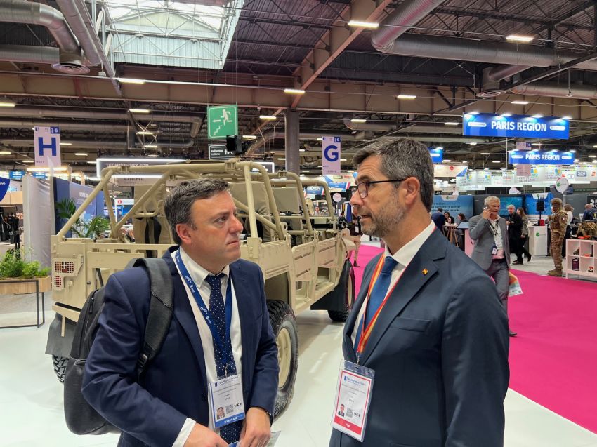A Deputación da Coruña participa en París no Día de España en Eurosatory, a maior feira de seguridade e defensa de Europa