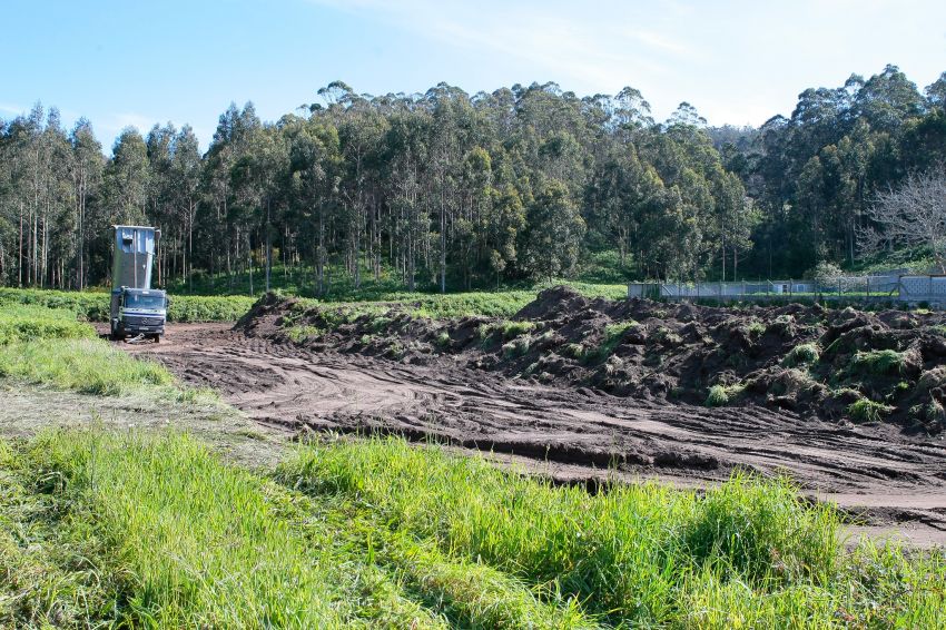 A Deputación da Coruña comeza as obras do aparcadoiro en Balarés
