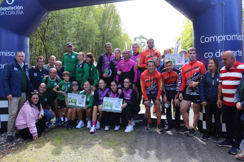 A II Carreira Camiño da Vía Verde reúne a máis de 700 participantes e consolídase como cita deportiva e de promoción da Vía Verde Compostela-Tambre-Lengüelle