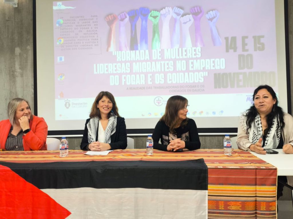 Comenzaron en Teixeiro as xornadas “Mulleres lideresas migrantes no emprego do fogar e os coidados” da Deputación
