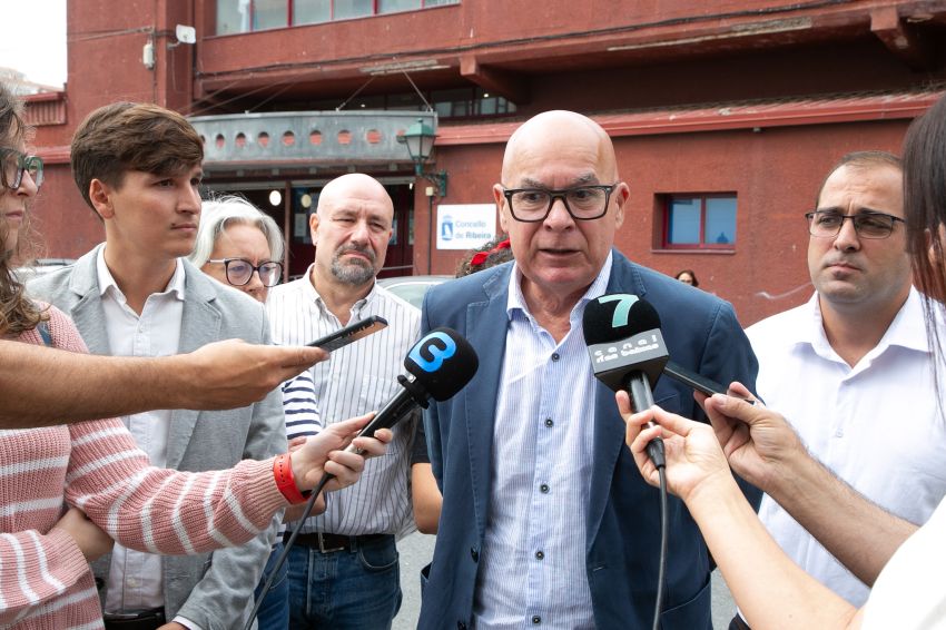 A Deputación impulsará a mellora da céntrica rúa Cristóbal Colón en Ribeira