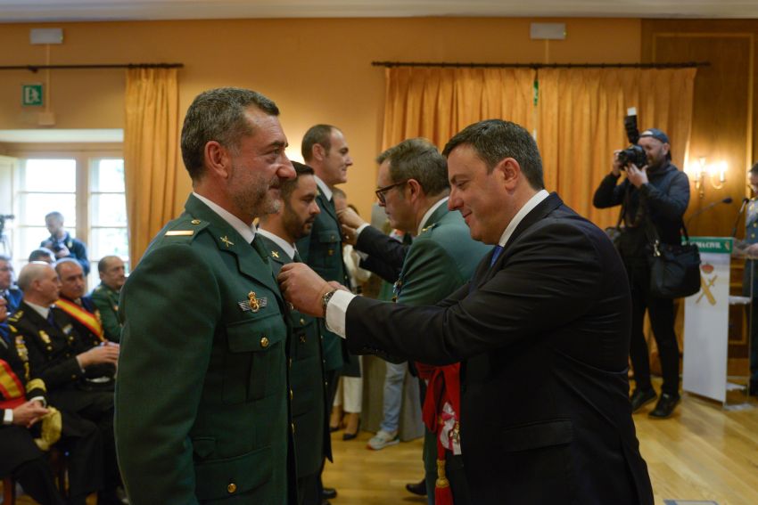 A Garda Civil celebra en Mariñán o seu 180 aniversario
