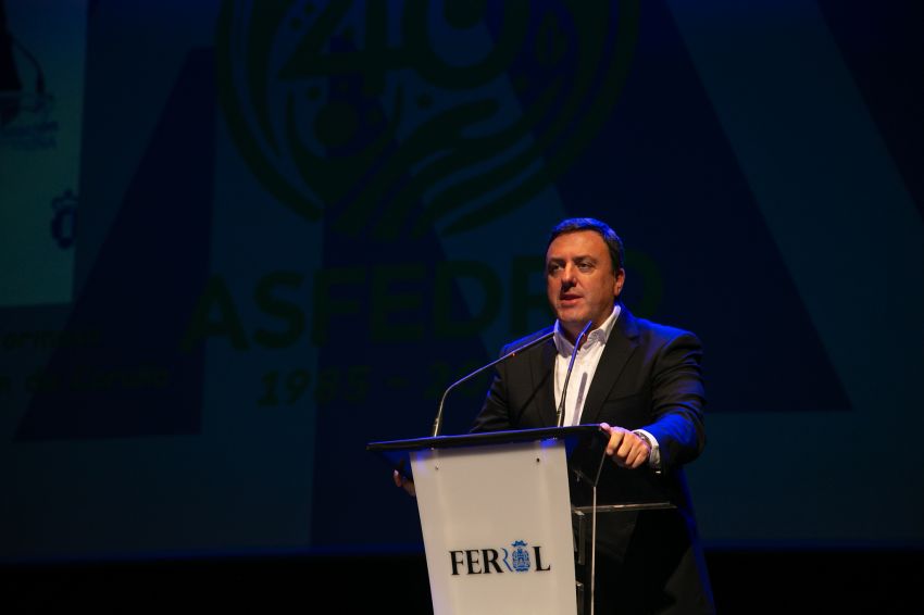 A Deputación da Coruña celebra os 40 anos de ASFEDRO e o seu papel esencial na loita contra as adiccións en Ferrolterra