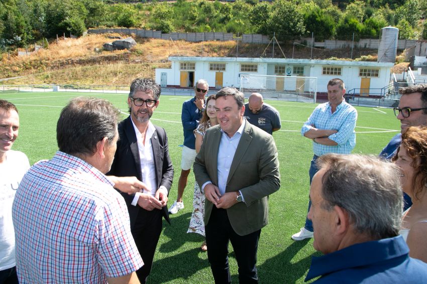A Deputación da Coruña investiu 16 millóns de euros en Porto do Son na última década