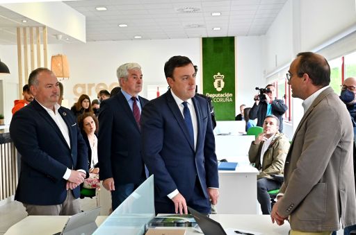 A Deputación financia con 211.000 euros a dinamización dos coworkings da Rede Provincial de Espazos de Traballo Colaborativo