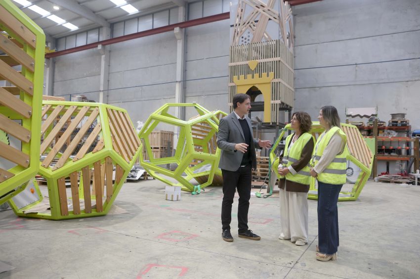 A Deputación da Coruña destaca o compromiso coa innovación e a sustentabilidade de Galopín Playgrounds, accésit dos Premios PEL 2025