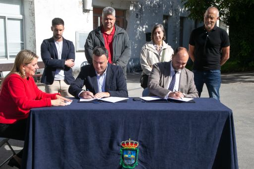 A Deputación e o Concello de Pontedeume invisten 306.713 euros na reforma do centro social de Vizús, en Centroña