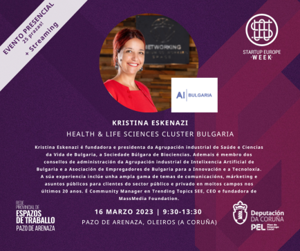 A Deputación reúne no Pazo de Arenaza a persoas emprendedoras do ámbito tecnolóxico con motivo da Startup Europe Week