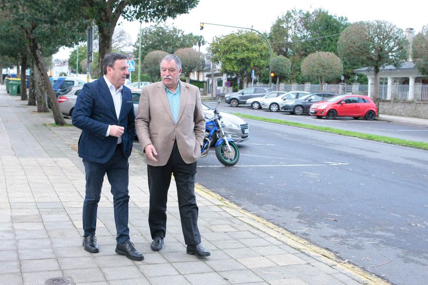 A Deputación adxudica por 1,7 millóns as obras de remodelación integral da avenida de Santa Cristina, en Oleiros