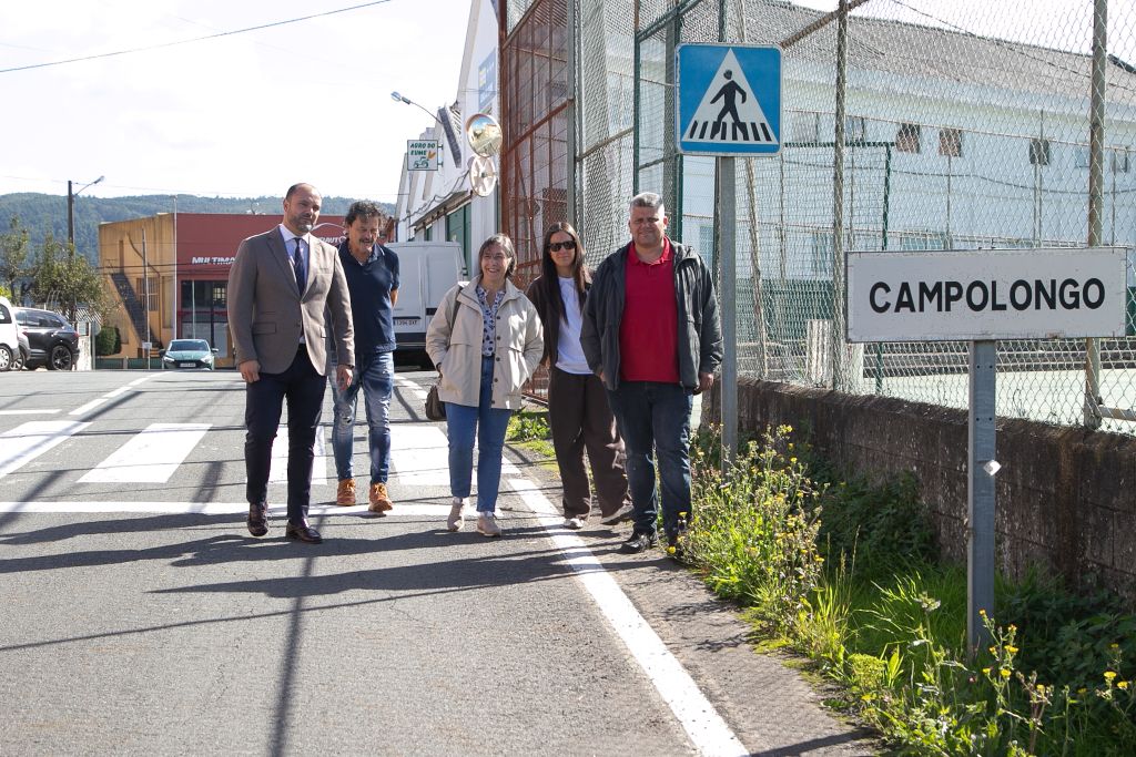 A Deputación aproba a creación dunha senda na estrada DP 4802 que conectará Perbes e Campolongo, en Pontedeume