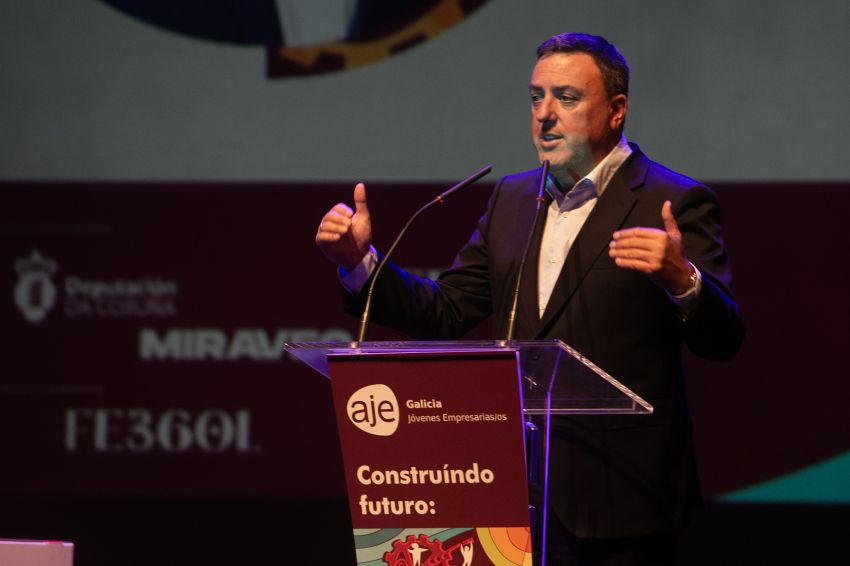 A Deputación da Coruña reivindica o rural como espazo de oportunidade empresarial no Congreso Anual da AJE Galicia