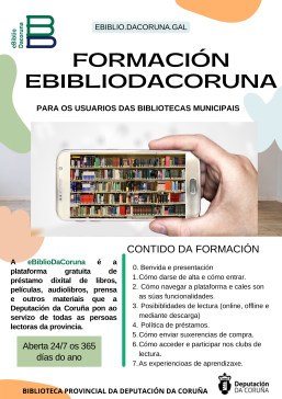 Relación de bibliotecas municipais formación EBIBLIODACORUNA