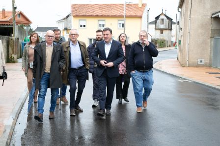 Formoso destaca a “contribución fundamental” do Plan Único á mellora das infraestruturas no rural de Cabanas
