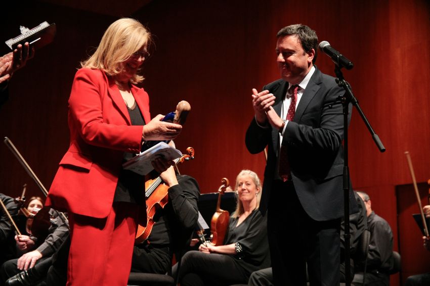 Formoso felicita á Sociedade Filarmónica Ferrolana no seu 75 aniversario