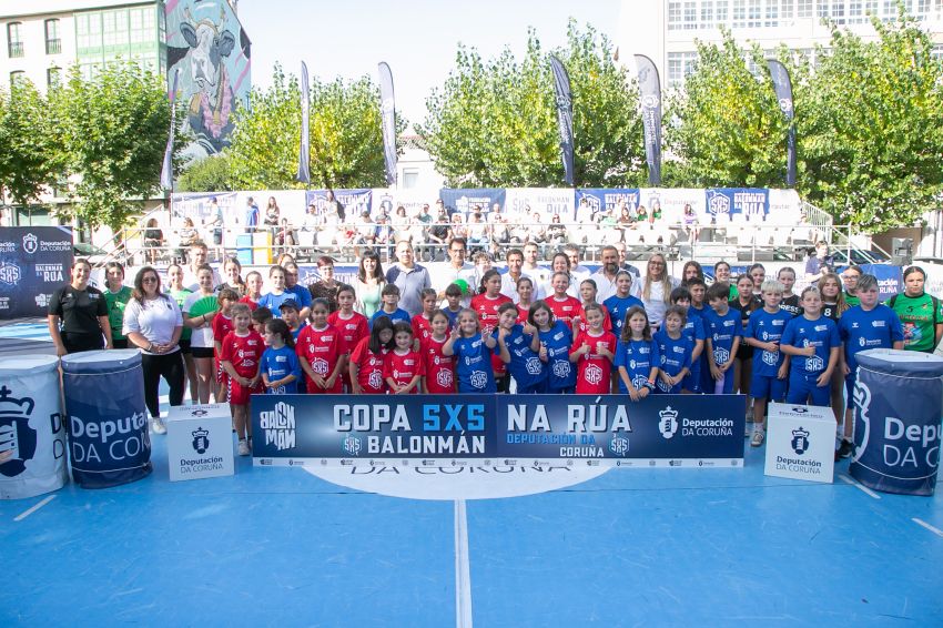 A Copa Deputación 5x5 de Balonmán na Rúa dispútase este ano en  Santa Comba, Negreira, Narón, Santiago, Carnota, Cedeira e Noia
