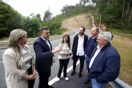 A Deputación adxudica por 234.225 euros as obras que completarán a senda peonil da estrada de San Xiao, en Narón