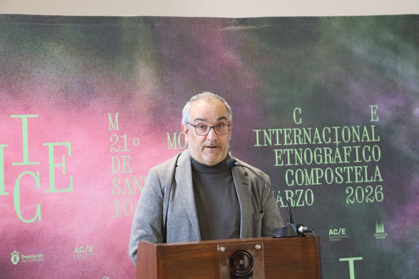 Xosé Penas destaca na presentación da Mostra de Cinema Etnográfico a «ollada diferente» dun evento que fala «de todo o que somos»