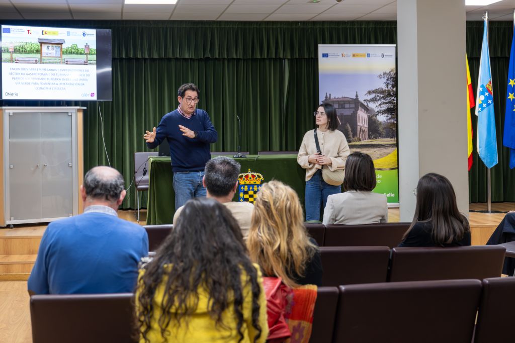 A Deputación leva a Ordes e Cerceda modelos de turismo sostible vinculados á Vía Verde Compostela–Tambre–Lengüelle